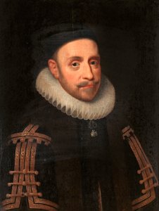 Portret van koning Gustavus Adolphus van Zweden