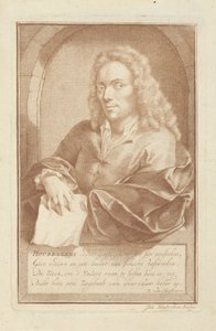 Portret van Arnold Houbraken