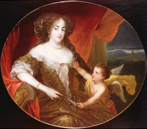 Een Portret van een Dame, zittend driekwart lengte door Jacob Huysmans