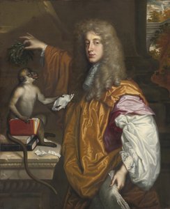 Portret van John Wilmot, 2e graaf van Rochester 1647-1680 door Jacob Huysmans