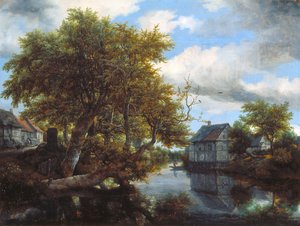 Het Grote Zwembad door Jacob van Ruisdael