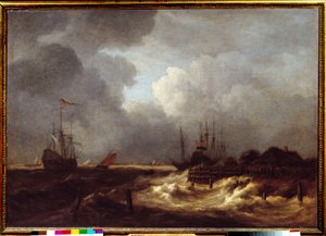 De Tempete door Jacob van Ruisdael