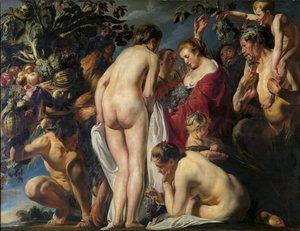 Allegorie van vruchtbaarheid door Jacob Jordaens