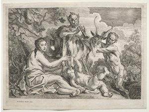Jupiter gevoed door de geit Almathea, 1652