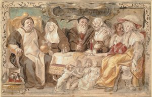 Soort zoekt soort (Gelyck By Gelyck) door Jacob Jordaens