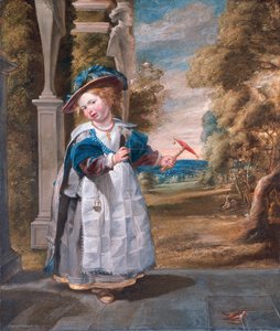 Portrait of Anna Catharina Jordaens (1629-1676) door Jacob Jordaens