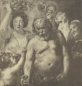 Silenus door Jacob Jordaens