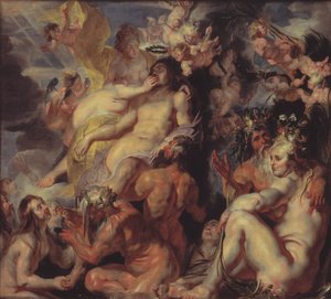 De Apotheose van Aeneas door Jacob Jordaens