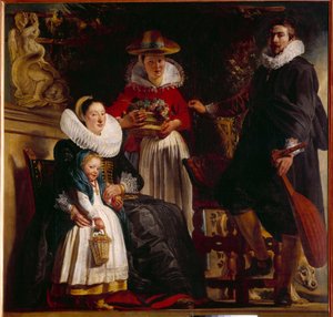 De familie van de kunstenaar