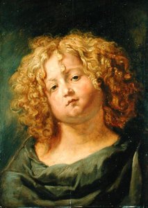 Het Krullende Meisje door Jacob Jordaens