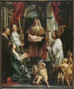 De Presentatie in de Tempel door Jacob Jordaens