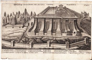 De Templo Hierosolymitano Tempel van Salomo door Jacob Judah Aryeh Leon