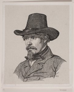Schilder William Hammer door Jacob Kornerup