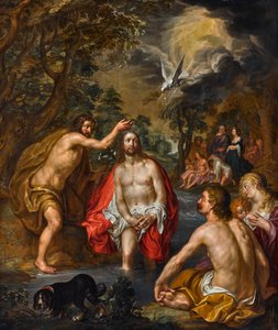 De doop van Christus door Jacob Lois