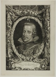 Filips IV, Koning van Spanje, plaat 12 uit Duces Burgundiae (Hertogen van Bourgondië)