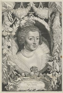 Portret van Anna van Oostenrijk