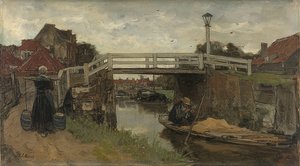 De brug. Omstreeks 1879