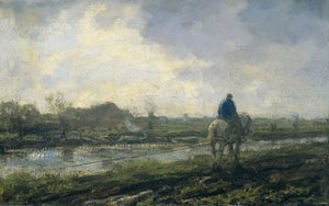 Jaagpad door Jacob Maris