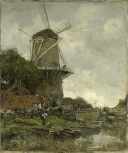 De Molen door Jacob Maris