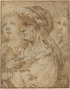 Allegorie van de ouderdom door Jacob Matham