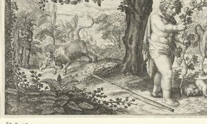 Bacchus en Ampelus