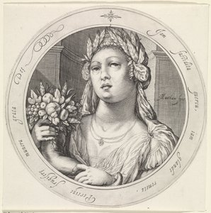 Ceres met cornucopia