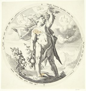 Herfst door Jacob Matham