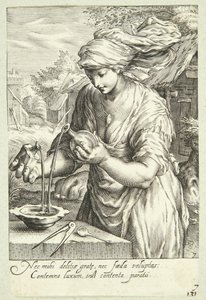 Matigheid door Jacob Matham