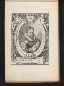 Portret van Jan van den Velde op 36-jarige leeftijd