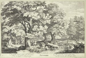 September door Jacob Matham