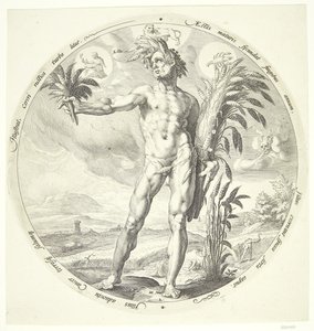 Zomer door Jacob Matham