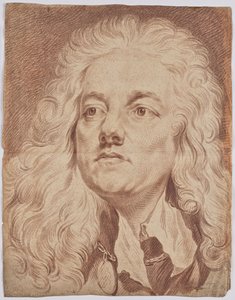 Portret van de universitaire schermmeester Carl Freyheit