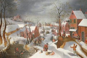 De kindermoord door Jacob & Mostaert Gillis (1534 98) Grimmer