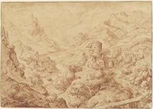 Panoramisch Rivierlandschap