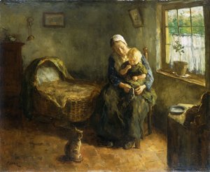 De baby aankleden