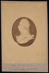 Portret van Henry Louis Dickinson 1771-1820, 1805 gefotografeerd in de jaren 1880 door Jacob Spornberg
