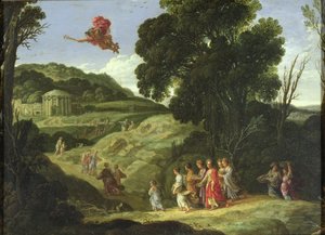 Mercurius en Herse, c.1605-08