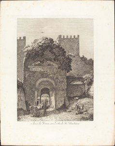 Boog van Drusus, nu poort van San Sebastiano