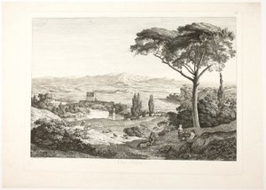 Brug van Salaro door Jacob Wilhelm Mechau