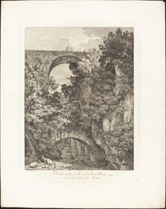 Oude Brug in Cività Castellana, in de volksmond Terano-brug genoemd