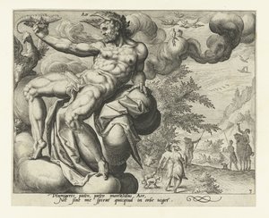 Het element lucht door Jacob de Gheyn (II) (attributed to)