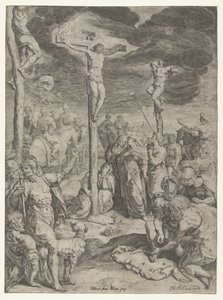 Kruisiging door Jacob de Gheyn (II)