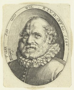 Portret Rutgaert Jansz. op 60-jarige leeftijd door Jacob de Gheyn (II)