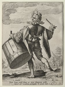 Tamboer door Jacob de Gheyn II