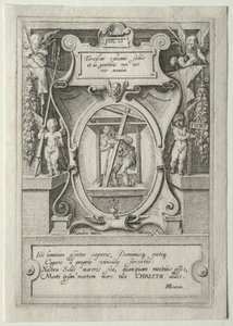 Passieset:  Titelpagina door Jacob de Gheyn II