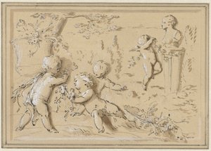 Lente De vier seizoenen (serietitel) door Jacob de Wit