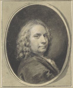 Zelfportret van Jacob de Wit door Jacob de Wit