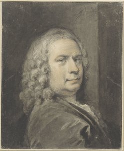 Zelfportret van Jacob de Wit door Jacob de Wit