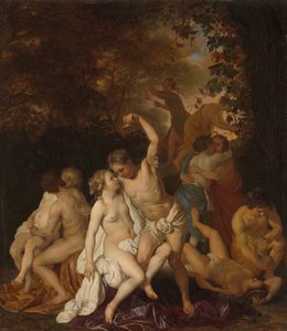 Scène met Bacchanten