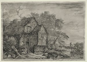 De Kleine Brug door Jacob van Ruisdael